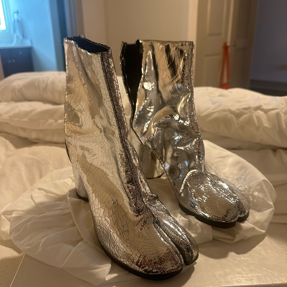 Maison Margiela broken mirror Tabi boots - Picture 2 of 5